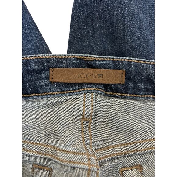 Joe's Mary Jeans Women 4 Blue Dark Wash Mid Rise Denim Ankle  Distressed - Picture 5 of 7